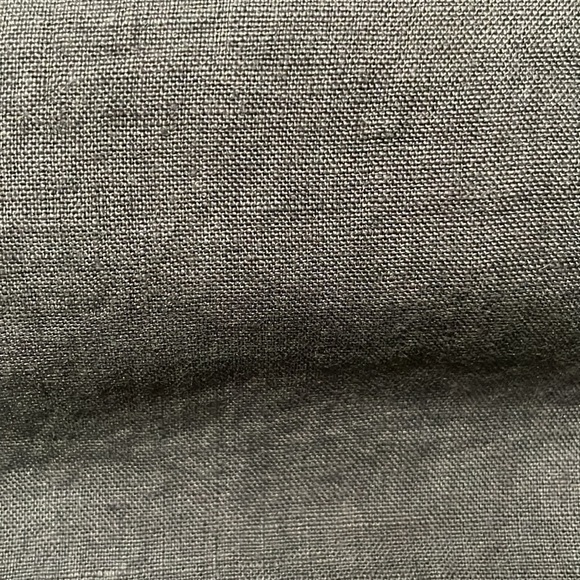 Garnet Hill 44356 Charcoal Twin Flat Sheet - Picture 6 of 6